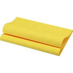 METRO PROFESSIONAL Serviettes Airlaid, 40 x 40 cm, 1/4 de pli, 4 plis, jaune, 60 pièces - jaune textile 1885_0