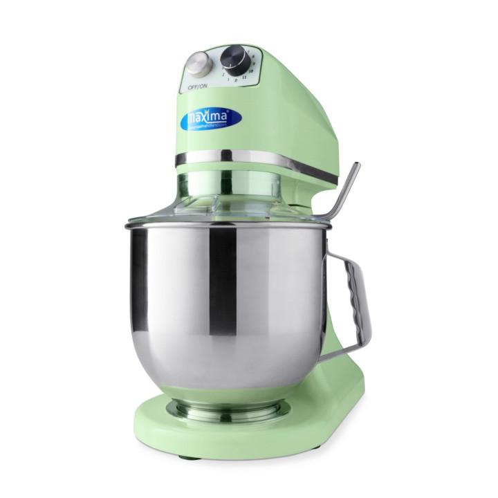 Mixer planétaire professionnel 7 L - 11 vitesses, 2 kg de pâte - vert_0