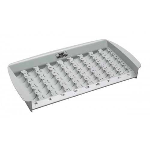 MONNAYEUR EURO POUR TIROIRS - GRIS - ZE 301 BURG WACHTER