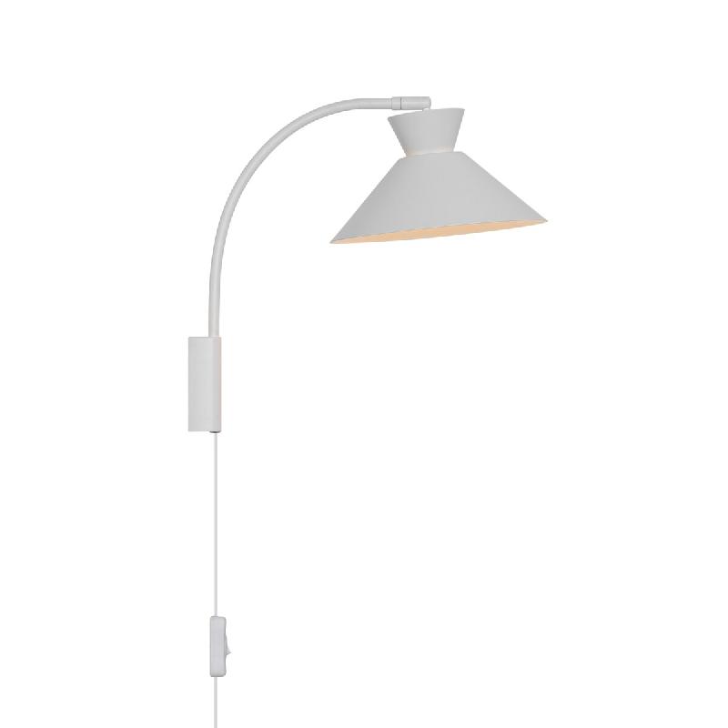 Nordlux Applique murale DIAL  Métal Blanc, H.40.2 - IP20 - E27 / Intérieur - blanc métal 5704924012037_0