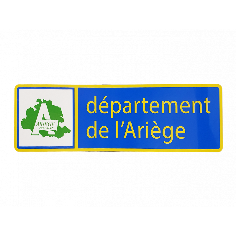 Panneau directionnel E36a - Département - Innov en résine thermoplastique recyclable_0