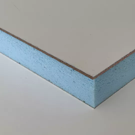 Panneau sandwich acoustique avec isolation thermique, pour les toits de vérandas - ISOTOIT AST Ultra Mat 55mm_0
