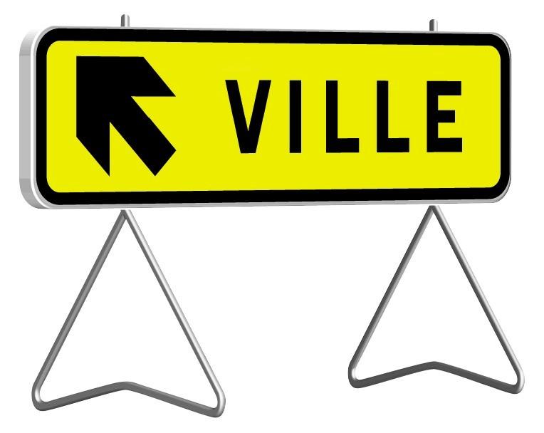 Panneaux Taliasign KD 1300x300 mm classe 2 Indications Temporaires - PNTLGLV2KDC-TL02/G_0