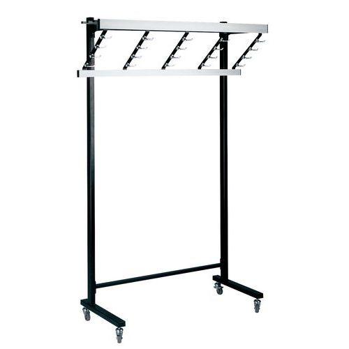 PENDERIE MOBILE NOIR TYPE:SIMPLE LARGEUR:120 CM - GARDELUX BY HERMETA