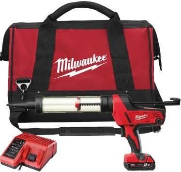 PISTOLET À COLLE C18 PCG-400T-2 MILWAUKEE 400ML 18V 2AH - 4933441812