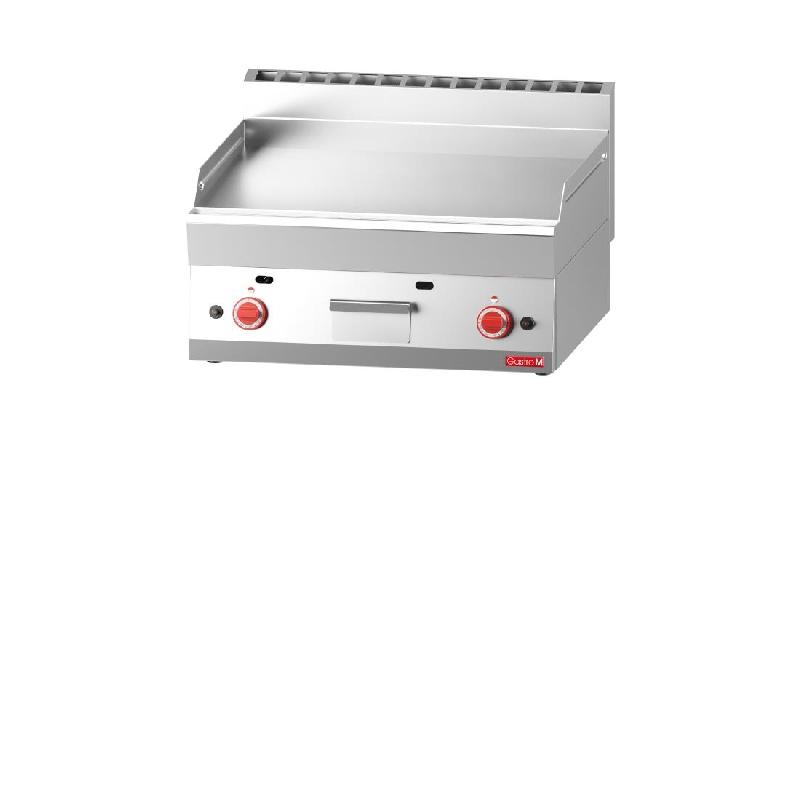 Plancha gaz 650 avec plaque lisse chromée 65/70ftg-cr - PGN060_0