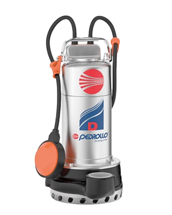 POMPE DE DRAINAGE PEDROLLO DM 8 EAU TROUBLE AVEC FLOTTEUR MONO 9 M3/H 0.55 KW