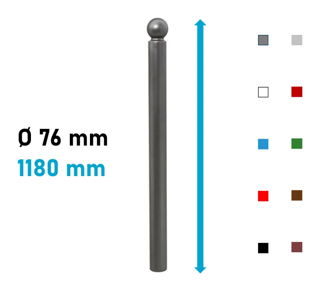 Potelet boule Ø 76 City_0