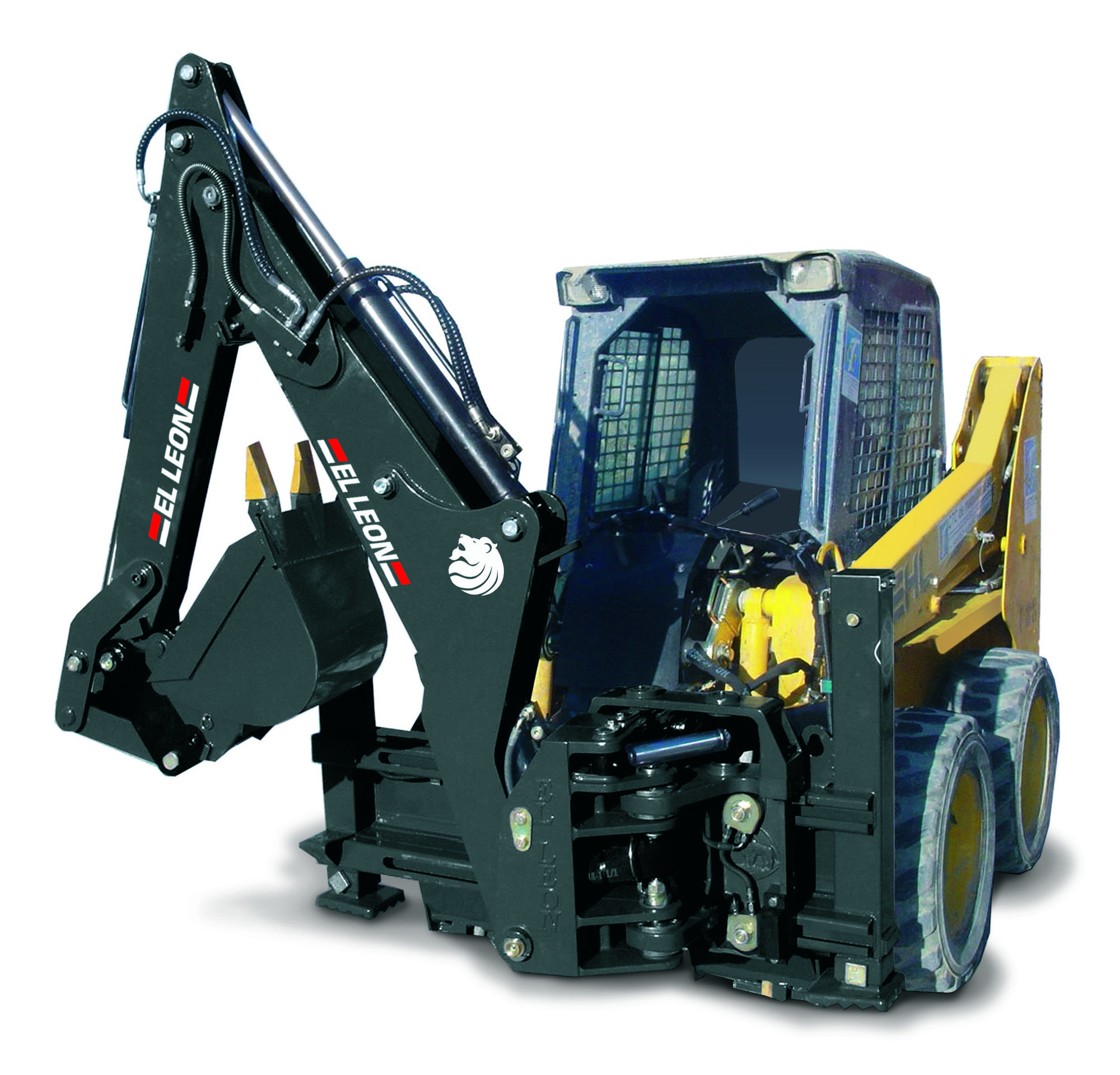 Rétrocaveuse RC 2750 pour mini-chargeuse compacte - Stabilisateurs hydrauliques, système rapide et spécifications avancées_0