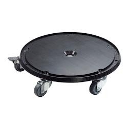 Rossignol - Socle (x5 roulettes pivotantes) pour collecteur 50L, 75L et 95L BAZI - noir plastique 57634_0