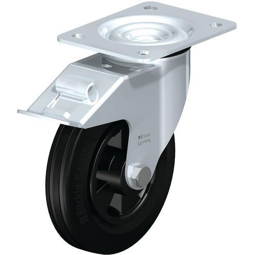 ROUE À BANDAGE CAOUTCHOUC LE-VPP 160R-FI - BLICKLE