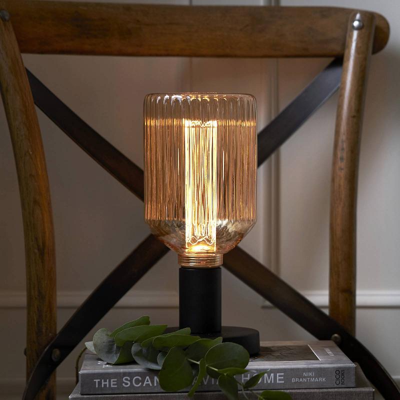 STAR TRADING AMPOULE LED G125 NGC STRIPE E27 1 W 1 800 K AMBRE