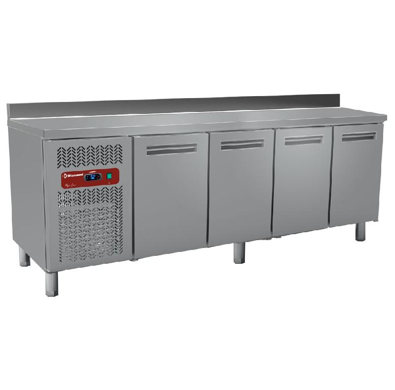Table ventilée 4 portes gn 1/1 550 litres profi line 2250x700xh880/... - PMR4/R2-BA_0
