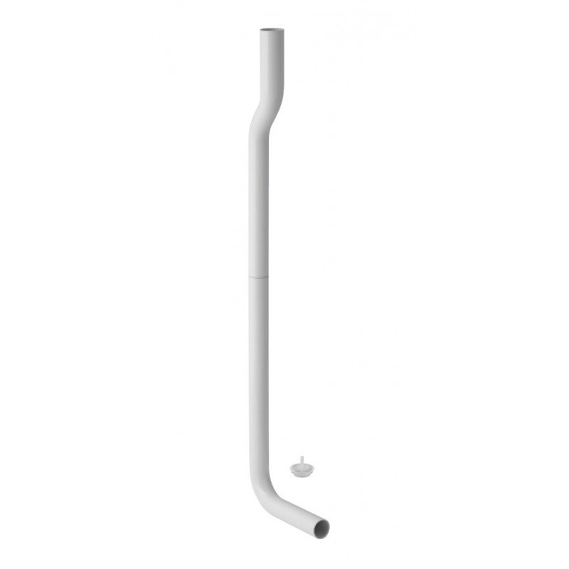 TUYAU WC POUR CUVETTE MI HAUTEUR RÉGLABLE BLANC - GEBERIT - 118.100.11.1