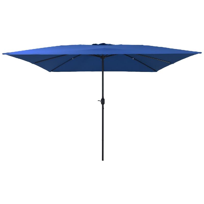 VidaXL Parasol de jardin Azur 295 x 295 x 245 cm Polyester et Acier Modèle Orion Nord - 42003659_0