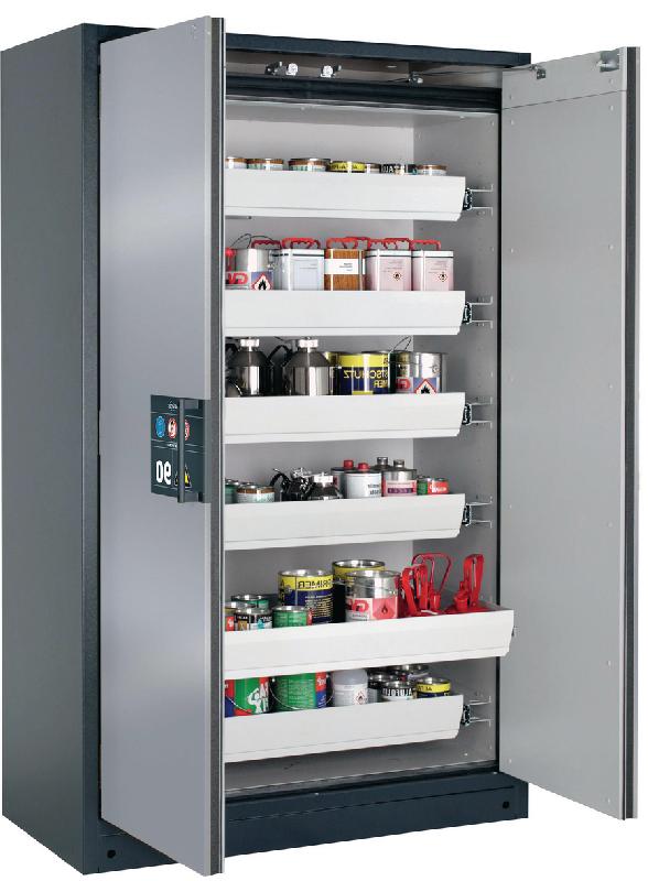 ARMOIRE SÉCURITÉ Q-CLASSIC-90 Q90.195.120 GRIS/ARGENT - MANUTAN COLLECTIVITÉS