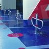 Barrière de parking TUB FLEXY - poteau basculant, arceau flexible, verrouillage automatique_0