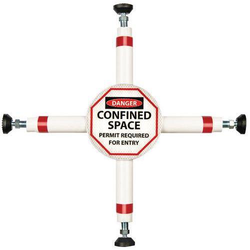BARRIÈRE POUR ESPACE CONFINÉ 45-64 CM - RELEXIM
