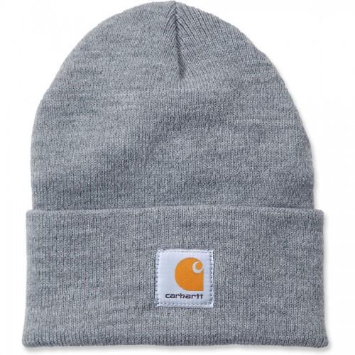 BONNET 100% ACRYLIQUE GRIS CLAIR - WATCH CARHARTT