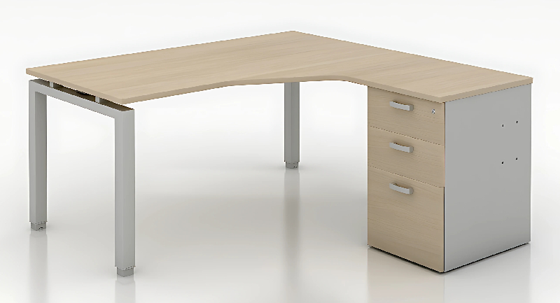 Bureau d'angle compact sur caisson porteur So Ibiza_0