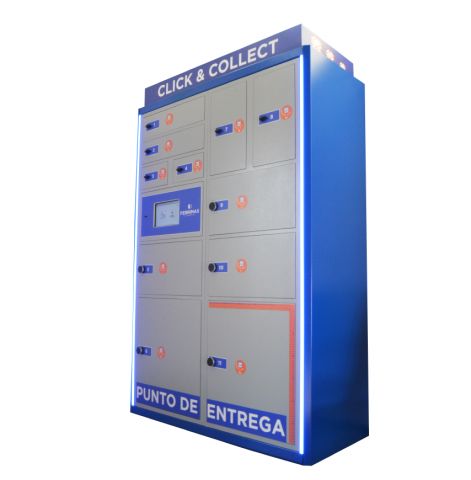 Casiers Click and Collect Ferrimax - Hauteur de 150 mm à 705 mm - Système modulaire personnalisable_0