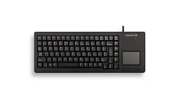 CHERRY XS Touchpad G84-5500 clavier Bureau USB QWERTY Nordique Noir_0