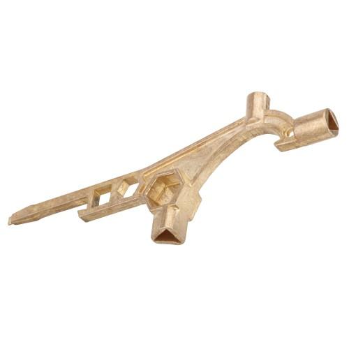 CLÉ POUR OUVERTURE DE BATTEUSES - TYPE TRICOISE - MULTIFONCTION COUILLET