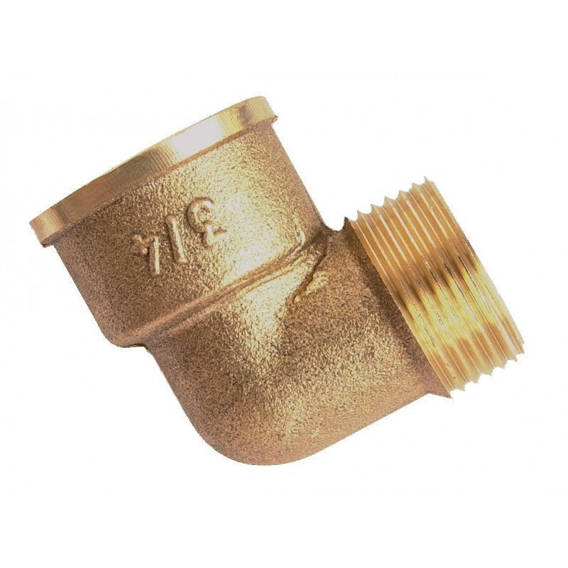 COUDE MÂLE FEMELLE 40X49 LAITON - GARIS - D23507B