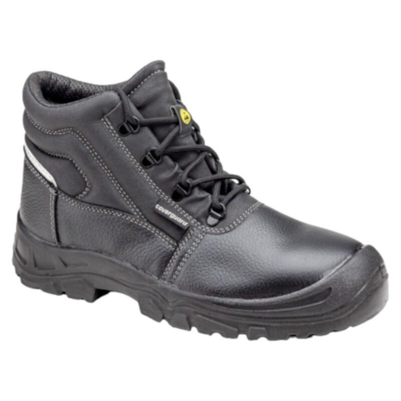 Coverguard - Chaussures de sécurité montantes en cuir noir AZURITE II S3 ESD Noir Taille 45 - 45 noir matière synthétique 5450564049307_0