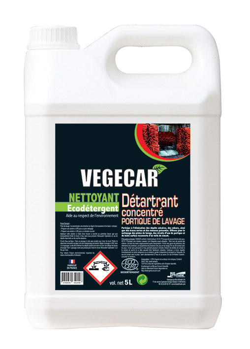 Détartrant portique végécar - puissant nettoyant pour surfaces inox, carrelées et céramiques - Réf B000210, B000213, B000888_0