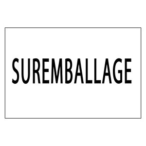 ÉTIQUETTE PALETTE SUREMBALLAGE
