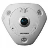 Caméra de surveillance Fisheye 6MP - D&V 30ips - 1,27mm - IR 15m - WDR - e/s alarme - IK10 - 12Vdc/PoE_0
