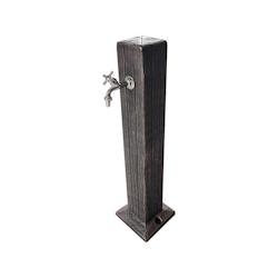 Fontaine de jardin en polyéthylène Zeus Sans équipement Roto - marron 3831116146538_0