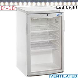 Frigo vitrine réfrigérée professionnelle 110 litres - Température positive - Modèle TOP200/T_0