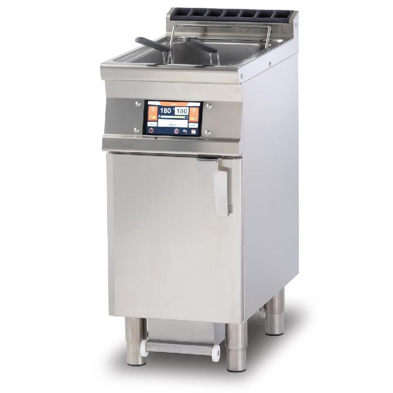 Friteuse électrique simple 18L pompe de filtration - F18-74ETDP  | LOTUS 700_0