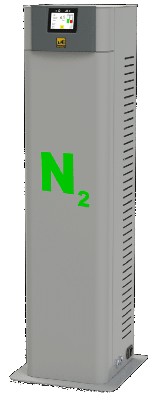 Générateur d'azote à membrane avec contrôle électronique - pureté 99.9%, débit 70 L/min - NG CASTORE PRO QSight_0
