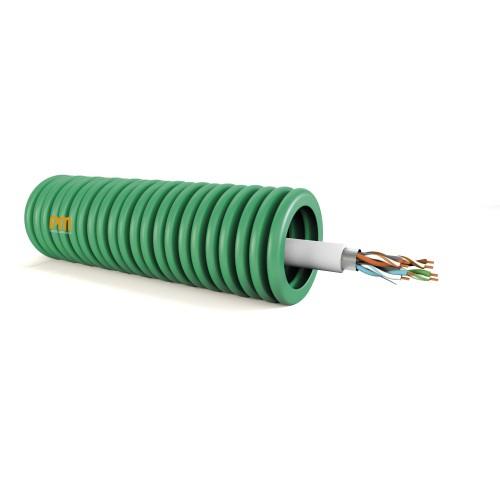 GAINE ICTA PRÉFILÉE Ø20MM CÂBLE MULTIMEDIA GRADE 3 MTV - 100 M PM PLASTIC MATERIALS