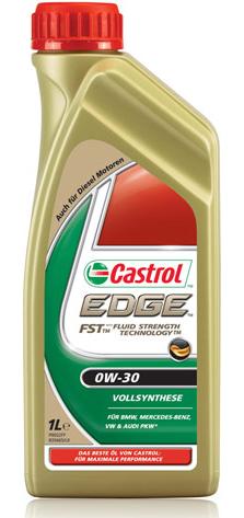Huile moteur Castrol EDGE 0W-30 - pour moteurs essence et diesel - SAE 0W-30, ACEA C3, ACEA C2_0