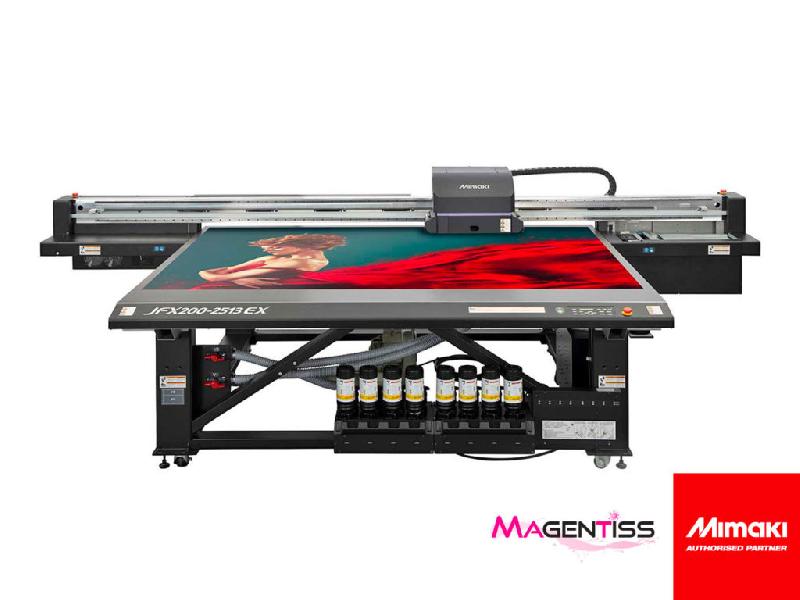 Table à plat UV LED - Impression haut de gamme MIMAKI JFX200-2513 EX - Impression 2.5D et haute vitesse_0