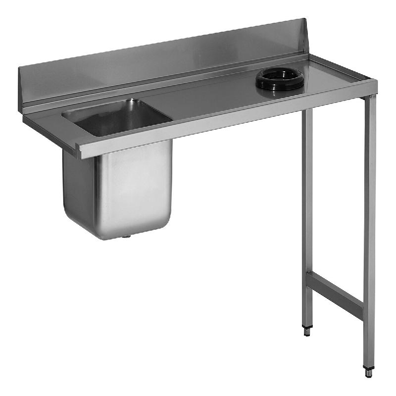 ITALCONCEPT L2G Table D'Entree Lv Adossee + Plage, 830 x 2000 x 780mm - 3616350060105_0