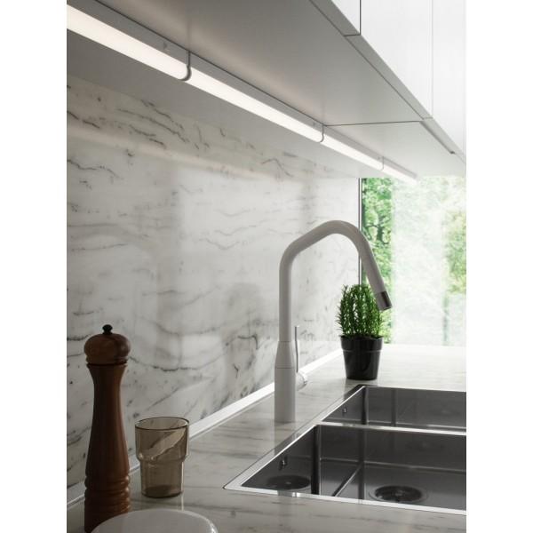 LATONA 12W RÉGLETTE PLASTIQUE BLANC LED INTEGRÉE 3000/4000K - NORDLUX 47436101