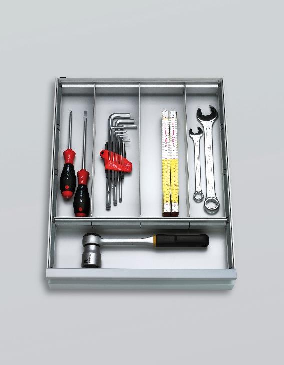 SÉPARATEURS TIROIRS TÔLES ZINGUÉES - MANUTAN COLLECTIVITÉS