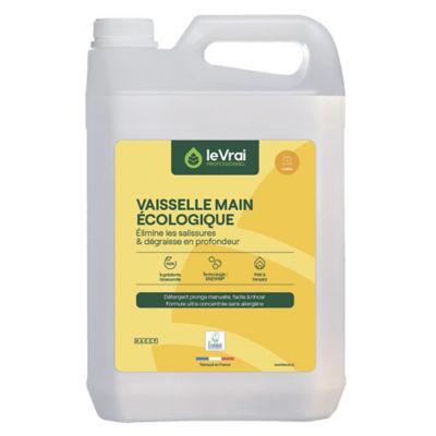 Liquide vaisselle dégraissant HACCP Le Vrai 5 L_0