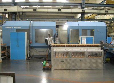 Machine de fraisage AUERBACH FBE 3000 - Fraiseuse à banc fixe 5 axes - CNC Heidenhain TNC 426 PB, tête universelle SEMPUCO et caractéristiques avancées_0