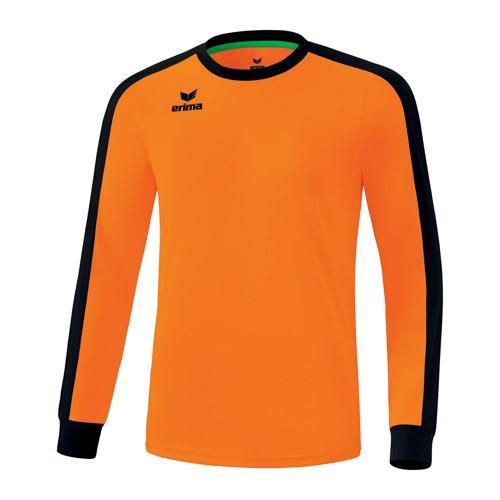 MAILLOT DE FOOT MANCHES LONGUES ENFANT - ERIMA - RETRO STAR ORANGE/NOIR