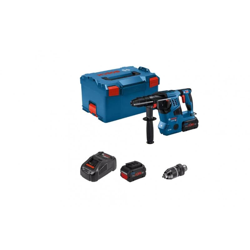 Marteau-perforateur GBH 18V-28 CF + ProCORE18V 2x8,0Ah + GAL 1880 L - BOSCH | 0611921002_0