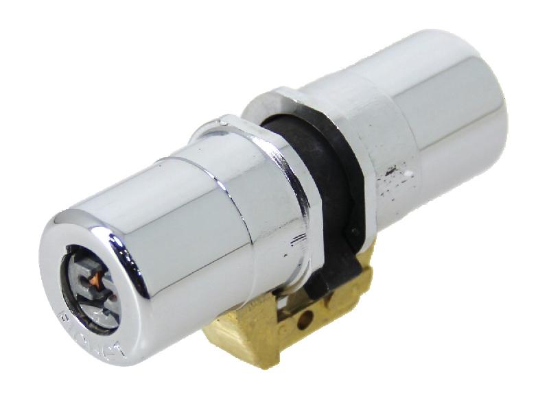 CYLINDRE MONOBLOC 484B EXTÉRIEUR BOUTON INTÉRIEUR CHROMÉ - FICHET - 75000130