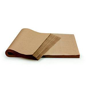 Papier kraft naturel Super 70 g/m² - Ramette de 250 feuilles 65 x 100 cm - Marron - carton 250 unités_0