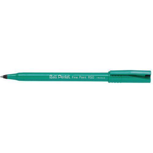 PENTEL ROLLER ENCRE BALL PENTEL R50 RECYCOLOGY NOIR