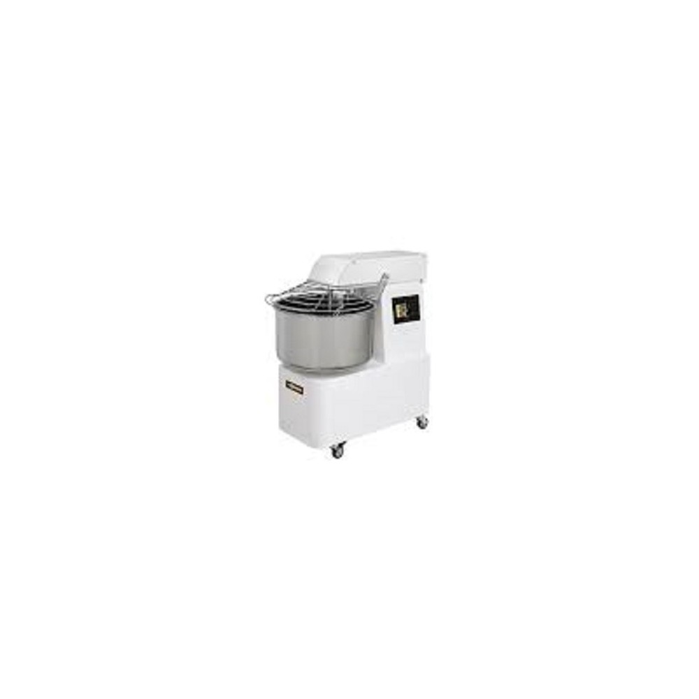 Pétrin à spirale professionnel - restoitalia -  l400 x p630 x h700 mm - 21l - 230 v. / 380 v - 1hp / 0,75kw_0